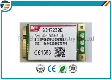 소형 MDM9225 칩셋을 가진 SIMCOM SIM7230E에서 PCIE 무선 4G LTE 단위 3.3V