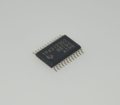 TPA3123D2PWPR D급 앰프 15W 스테레오 92% 효율성 8-26V 넓은 입력 열 보호 낮은 THD+N 팝-프리 시작 컴팩트 TSSOP-28 EMI 감소 하이파이 오디오