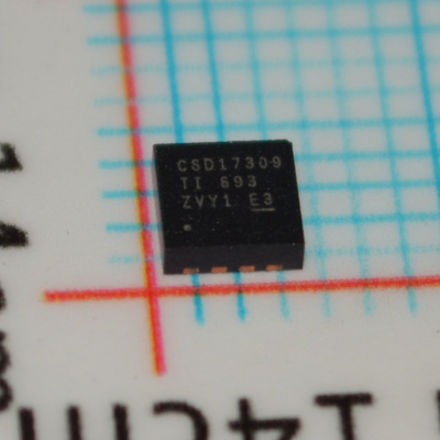 CSD17309Q3 30V N 채널 NexFETTM MOSFET 3.6mΩ RDS ((on) 40A 연속 전류 175°C 등급 극저 Qg 3mm×3mm SON 패키지 AEC-Q101 자격 & Pb-Free