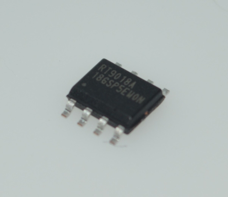 RT9018A-18GSP 300mA 미니 LDO 1.8V 고정 출력 초저 55μV RMS 노이즈 70dB PSRR 1.2V ~ 5.5V 입력 빠른 시작 소형 SOT-23-5 패키지 휴대용 / RF 응용 프로그램에 이상적입니다
