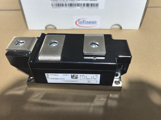 TT430N22KOFXPSA1 2200V 430A 하이팩 모듈 낮은 VCE (sat) 높은 단회로 강도 낮은 스위칭 손실 낮은 인덕턴스 높은 전력 변환기 및 철도 추력을 위한 프레스-피트 기술