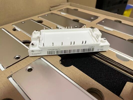 FP50R12KT4 1200V 50A PIM IGBT 모듈 TRENCHSTOP™ IGBT4 저 스위칭 손실 통합 정류기 및 브레이크 구리 베이스플레이트 NTC 고 스위칭 주파수 모터 드라이브 및 HVAC용