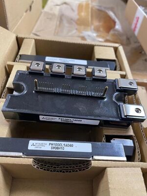 PM100CL1A060 600V 100A IPM 5세대 CSTBTTM 낮은 VCE (sat) 1.75V 통합 드라이브 및 보호 칩 템퍼 센서 오류 출력 UL 드라이브 및 서보를 위해 인식