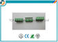 피치 5.0mm PCB 나사식 터미널 구획 연결관 2 PIN 녹색