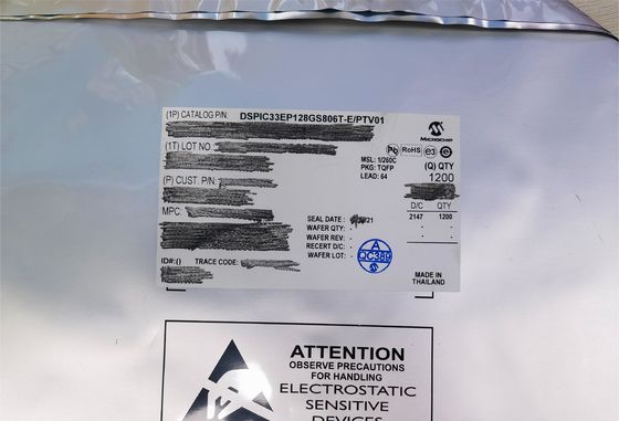 DSPIC33EP128GS806-E/PT IC MCU 16비트 128KB 플래시 64TQFP