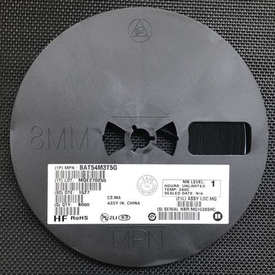 BAT54M3T5G 듀얼 시리즈 쇼트키 다이오드, 30V 역전압, 200mA 순방향 전류, 낮은 0.32V VF, SOT-723 초소형 패키지, 고속 스위칭, 휴대용 및 자동차 전자 제품에 이상적