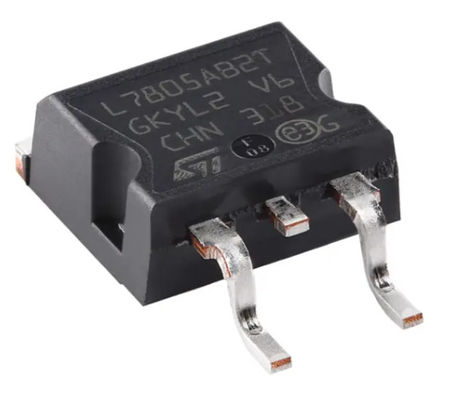 L7805ABD2T-TR 5V 1.5A 고정 전압 조정기 TO-263-3 D2PAK (2 리드 + 탭) TO-263AB 패키지 열 및 단락 보호 ±2% 출력 허용 오차 -40°C ~ +125°C 범위 자동차 등급