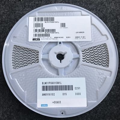 BLM31PG601SN1L 600Ω 페라이트 비드 1206 사이즈 3A 정격 전류 고 임피던스@100MHz AEC-Q200 -55°C ~ +125°C