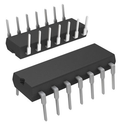 IR2110PBF 통합 회로 600V 고저도 드라이버 2A 최고 전류 10V-20V 논리 500ns 상승 시간 패키지 / 케이스 14-DIP (0.300", 7.62mm) -40°C ~ +125°C