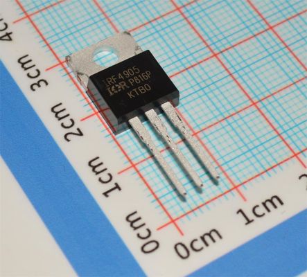 IRF4905PBF -55V P 채널 MOSFET 74A 전류 0.02Ω Rds ((동) TO-220AB 175°C 최대 폭파 등급
