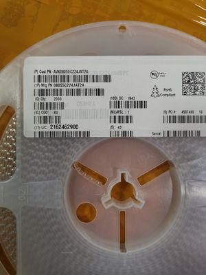 08055C224JAT2A 220nF MLCC 50V, X7R ±5% Tol 0805 -55°C ~ +125°C 저 ESR