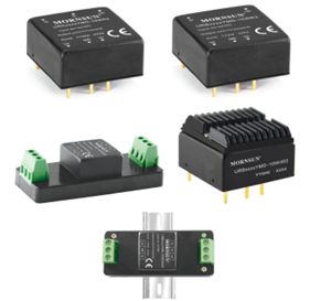 URB4805YMD-10WR3 5V 10W DC-DC 변환기 4:1 넓은 입력 (9-36V) 94% 효율성 SIP-7 -40°C ~ +85°C