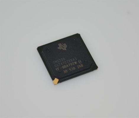 TMS320C6747DZKBA3 456MHz 듀얼 코어 DSP 3648MBPS 32KB L1 캐시 256KB 램 BGA-256 -40°C ~ +100°C 산업 DSP
