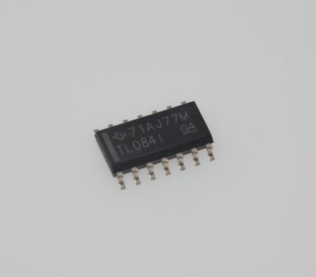 TL084IDR Quad JFET Op Amp 4MHz 대역폭 13V/μs Slew Rate ±18V 공급 3pA 입력 편차 SOIC-14 -40°C ~ +125°C