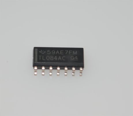 TL084ACDR 쿼드 정밀 JFET 오프 앰프 4MHz BW 13V/μs 스레브 속도 ±18V 공급 3pA 입력 편차 SOIC-14 -40°C ~ +125°C