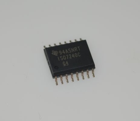 ISO7240CDWR 4 채널 디지털 절연기, 100Mbps 속도, 높은 CMTI (50kV/µs), 넓은 공급 전압 범위 (3V-5.5V), 저전력, 강력한 ESD 보호 및 SOIC-16 패키지