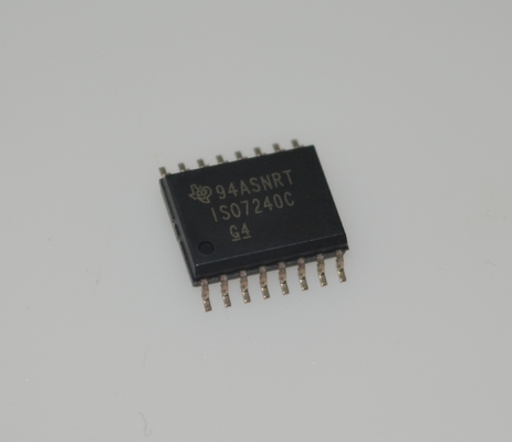 ISO7240CDWR 4 채널 디지털 절연기, 100Mbps 속도, 높은 CMTI (50kV/µs), 넓은 공급 전압 범위 (3V-5.5V), 저전력, 강력한 ESD 보호 및 SOIC-16 패키지