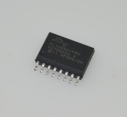 S25FL128SAGMFIR01 128Mb SPI NOR 플래시 104MHz 클럭 100K 지우기 사이클 20년 데이터 보존 2.7-3.6V SOIC-16 -40°C ~ +85°C