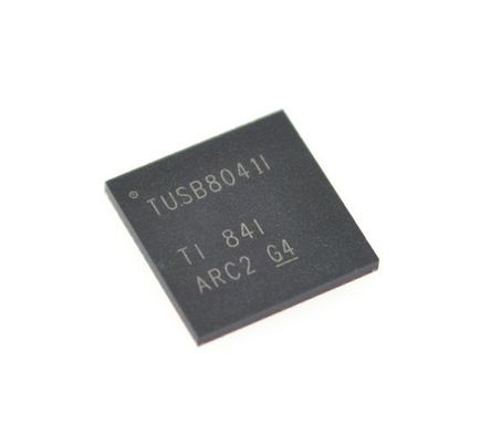 TUSB8041IRGCR 4포트 USB 3.0 허브 5Gbps 속도 저전력 컴팩트 QFN 산업용 템퍼 ESD 보호 및 플러그 앤 플레이