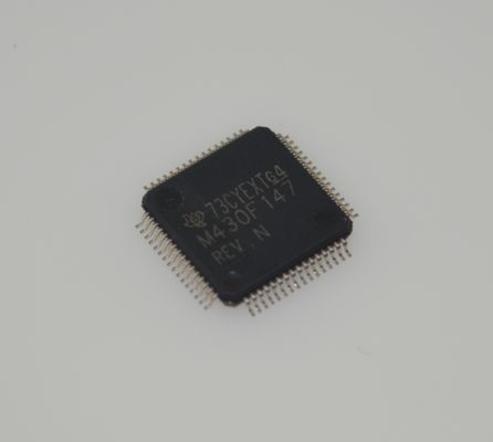 MSP430F147IPMR 16MHz 초저전력 MCU, 32KB 플래시, 1KB RAM, 12비트 ADC, 16비트 타이머, UART/SPI/I2C, 1.8-3.6V 작동 및 64핀 LQFP 패키지