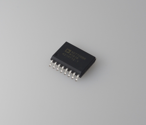 AD7705BRZ ADC 16비트 정밀 저소음 3V/5V 작동 칩 필터 SPI 인터페이스 저전력 -40°C ~ +85°C 산업용