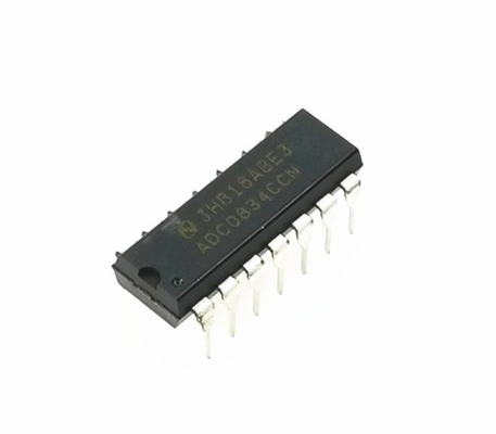 ADC0834CCN 8-비트 ADC 4-채널 입력 5V 공급 시리즈 I/O 저전력 0°C ~ +70°C 쉬운 MCU 인터페이스 비용 효율적인 솔루션