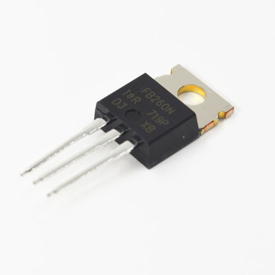 IRFB260NPBF 200V 46A MOSFET 36mΩ RDS (동) 빠른 전환 TO-220 어반창 등급 전력 변환기 및 모터 드라이브에 이상적입니다.
