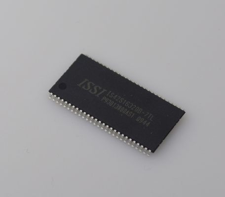 IS42S16320B-7TL SDRAM 64Mb 밀도 166MHz 속도 3.3V 운영 16Mx16 조직 LVTTL 인터페이스 산업 온도 (-40°C~85°C) 컴팩트 TSOP-II 패키지 높은 신뢰성