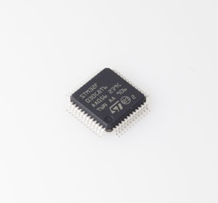 STM32F030C8T6 48MHz Cortex-M0 MCU 64KB 플래시 8KB RAM 12비트 ADC 저가형 5V 허용 37 GPIO 및 견고한 임베디드 설계를 위한 넓은 온도 범위