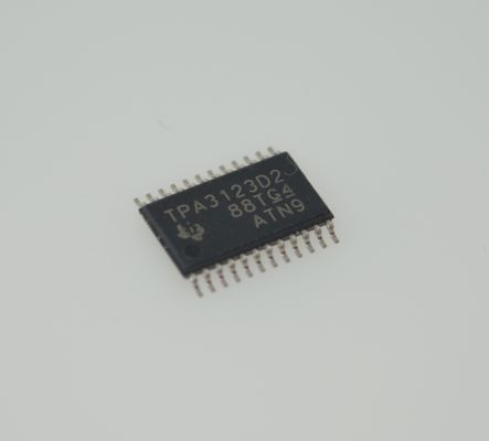TPA3123D2PWPR D급 앰프 15W 스테레오 92% 효율성 8-26V 넓은 입력 열 보호 낮은 THD+N 팝-프리 시작 컴팩트 TSSOP-28 EMI 감소 하이파이 오디오