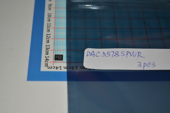 DAC5578SPWR 8 채널 10비트 DAC, I2C 인터페이스, 저전력(0.5mA), 2.7V-5.5V 전원 공급, 레일-투-레일 출력, 전원 켜짐 리셋 및 소형 TSSOP 패키지