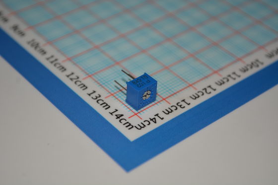 3362P-1-102LF 트리머 포텐쇼미터 1kΩ 10회전 정밀 포텐쇼미터 ±10% 허용 오차 스루홀 마운트 서멧 소자 신뢰할 수 있는 조정성 보정 및 회로 튜닝에 이상적