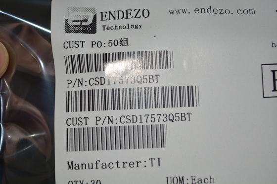 CSD17573Q5BT 40V N-채널 NexFET™ MOSFET, 1.7mΩ RDS(on), 75A 전류, 175°C 정격, 낮은 Qg, 5mm×6mm SON 패키지, AEC-Q101 인증 및 무연 설계