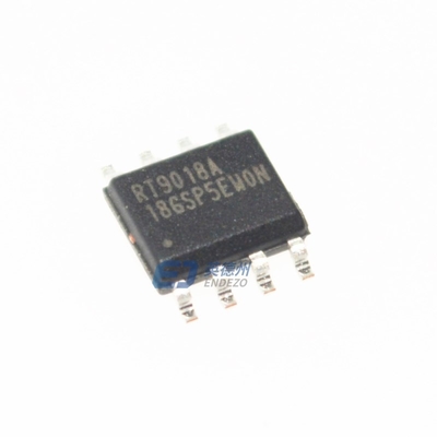 RT9018A-18GSP 300mA 미니 LDO 1.8V 고정 출력 초저 55μV RMS 노이즈 70dB PSRR 1.2V ~ 5.5V 입력 빠른 시작 소형 SOT-23-5 패키지 휴대용 / RF 응용 프로그램에 이상적입니다