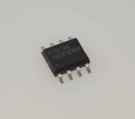 RT9018A-18GSP 300mA 미니 LDO 1.8V 고정 출력 초저 55μV RMS 노이즈 70dB PSRR 1.2V ~ 5.5V 입력 빠른 시작 소형 SOT-23-5 패키지 휴대용 / RF 응용 프로그램에 이상적입니다
