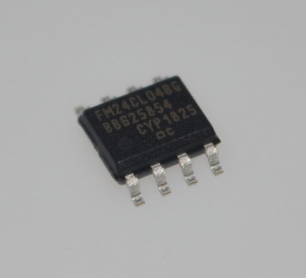 FM24CL04B-G 4Kb 5V FRAM, 무제한 내구성을 갖춘 150ns 무지연 쓰기, 1MHz I2C 인터페이스, 10^14 읽기/쓰기 사이클, 낮은 50μA 대기 전류 및 40년 데이터 보존
