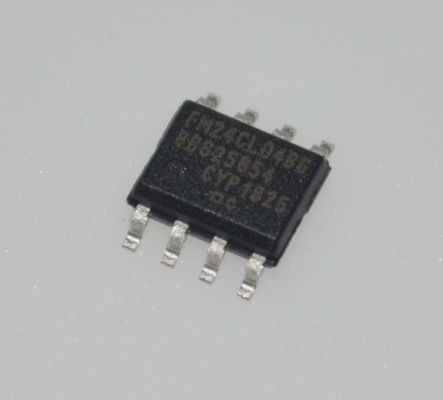 FM24CL04B-G 4Kb 5V FRAM, 무제한 내구성을 갖춘 150ns 무지연 쓰기, 1MHz I2C 인터페이스, 10^14 읽기/쓰기 사이클, 낮은 50μA 대기 전류 및 40년 데이터 보존