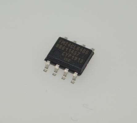 FM24CL64B-GTR 64Kb 직렬 F-RAM, 무제한 내구성, 150ns 무쓰기 지연, 1MHz I2C 인터페이스, 10^14 읽기/쓰기 사이클, 저전력 작동, 3.3V 전원 공급 및 40년 데이터 보존