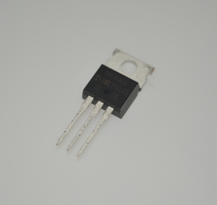 초저 Rds(on) 0.02Ω IRF4905PBF P 채널 -55A -60V TO-220 패키지 고전류 견고한 애벌런치 등급 로직 레벨 게이트 낮은 게이트 전하 110nC 빠른 스위칭 고전력 효율