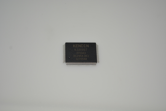 KSZ8997 9-포트 10/100 관리 스위치와 QoS VLAN 에너지 탐지 자동 MDI/MDIX 3.3V 운영 산업 온도 (-40°C ~ +85°C) 128-핀 PQFP 패키지 및 고급 교통 관리