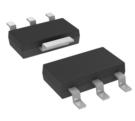 LM1117IMPX-ADJ/NOPB 가변형 1.25-13.8V 800mA LDO 레귤레이터, 1.2V 드롭아웃, 1% 정확도, 전류/열 보호 기능, 세라믹 캡 안정, SOT-223 패키지, -40°C ~ +125°C 범위
