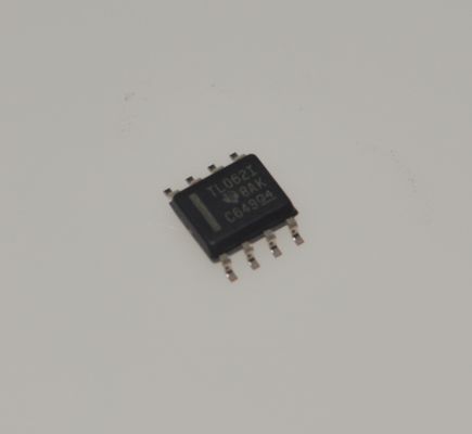 TL062IDR Low-Power JFET-Input Op Amp with 1MHz Bandwidth 3.5V/µs Slew Rate ±18V Supply 200pA Bias Current High-Z Input 0°C to +70°C Range and SOIC-8 Package for Precision Circuits