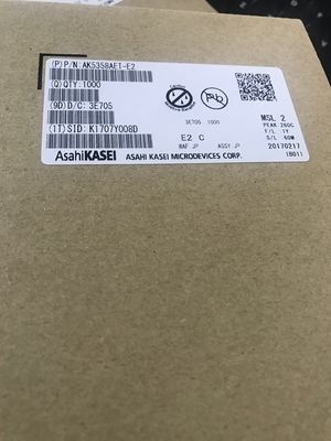 전문가용 8채널 ADC AK5358AET 123dB SNR 216kHz/64x FS 초저 -107dB THD+N 71mW 전력 통합 HPF/안티앨리어싱 필터 단일 3.3V 전원