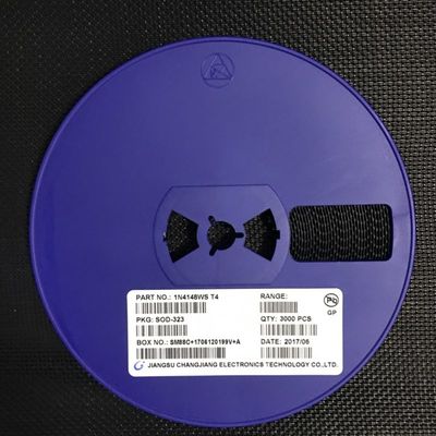 1N4148WS 고속 스위칭 다이오드, 100V 정격, 150mA 전류, 초저 2pF 커패시턴스, 4ns 복구, SOD-323 소형 패키지, AEC-Q101 자동차 및 일반 용도 애플리케이션 인증