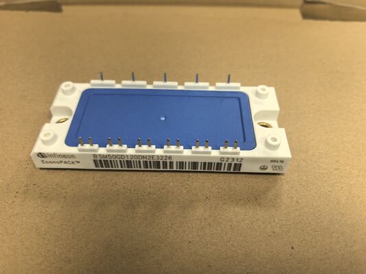 BSM50GD120DN2E3226 1200V/50A IGBT 모듈 듀얼 구성 낮은 VCE (sat) 고속 스위칭 낮은 손실 내장 NTC 격리 베이스 플레이트 자동차 드라이브 및 태양광 인버터용 산업용