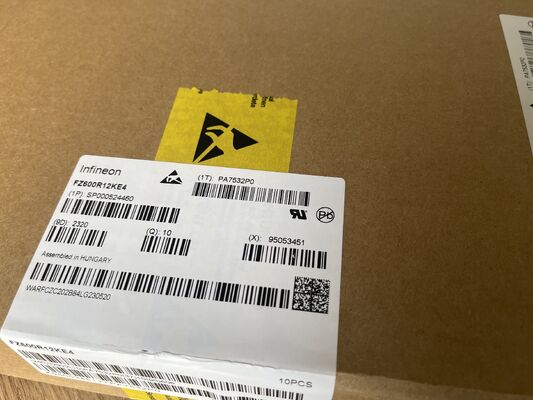 FZ600R12KE4HOSA1 1200V/600A IGBT 모듈 낮은 VCE(sat) 고속 스위칭 저손실 프레스핏 핀 절연 베이스플레이트 NTC 센서 산업용 등급 대형 드라이브 및 풍력 변환기용