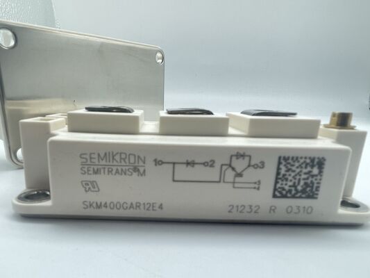 SKM400GAR12E4 1200V 400A IGBT 모듈, 낮은 Vce(sat), 높은 단락 회로 내성, 낮은 스위칭 손실, 높은 절연, 산업 등급, 태양광 인버터 및 고전력 UPS용