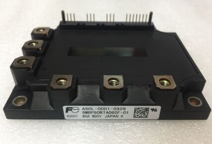 6MBP80RTA060F-01 600V 80A IPM 모듈 통합 IGBT 및 HVIC 드라이버 저손실 고신뢰성 내장 보호 기능 소형 DIP 패키지 모터 드라이브 및 UPS용