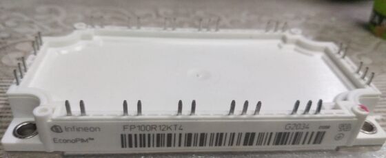 FP100R12KT4 1200V 100A PIM IGBT 모듈 TRENCHSTOP™ IGBT4 낮은 VCE(sat) 2.1V 통합 정류기 및 브레이크 구리 베이스플레이트 NTC 낮은 스위칭 손실 모터 드라이브용