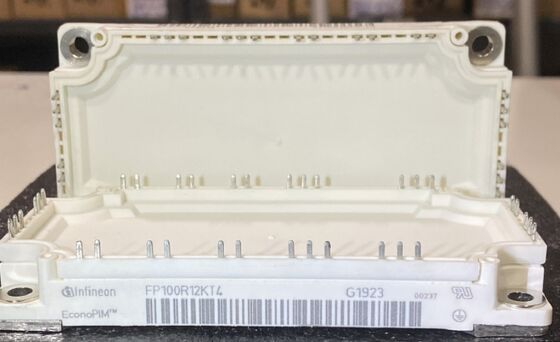FP100R12KT4 1200V 100A PIM IGBT 모듈 TRENCHSTOP™ IGBT4 낮은 VCE(sat) 2.1V 통합 정류기 및 브레이크 구리 베이스플레이트 NTC 낮은 스위칭 손실 모터 드라이브용